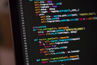 Some Python code that I definitely didn’t write