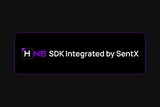 HNS SDK Integrated by SentX