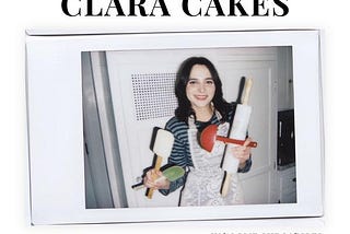 Unalome Chronicles: Clara Cakes (aka Clara Polita), Vegan Baker