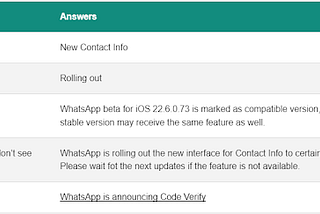 What’s new in WhatsApp beta for iOS 22.6.0.73?