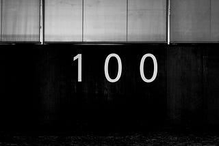 Race to 100…