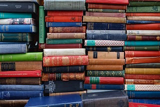 Stacks of books