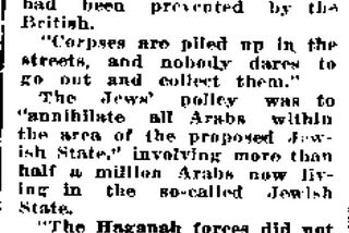 The Haganah capture of Haifa: From the Palestine Post