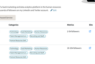 Services that I am offering in the Newsworthy.ai influencer marketplace: