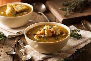 The Smoky Dutch Erwtensoep of Split Peas and Bacon