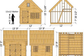 How to Build a Shed | Storage Building Plans