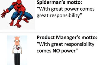 With great responsibility comes NO power