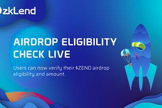 The $ZEND Airdrop SZN 1 has Landed!