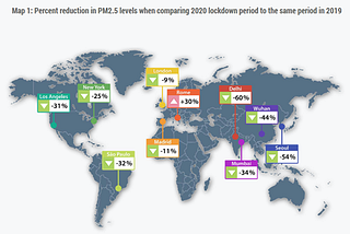 How COVID-19 affected global air quality?