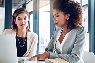 Women working together finding their strengths