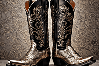 Cowboy-Boots-Gold-1