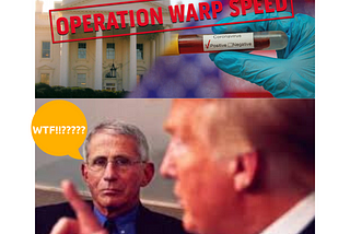 #OperationWarpSpeed…WTF!!!??? #HowSway