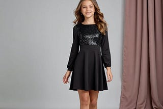 Black-Dress-For-Teenage-Girl-1