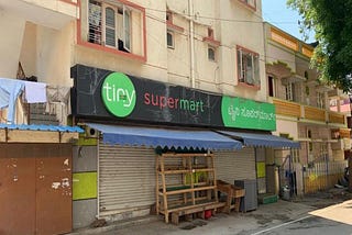 A closed shop in Bengaluru