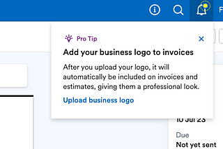 Experiments at FreeAgent: Pop-up Pro Tips