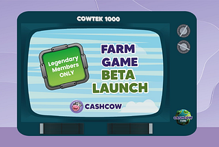 CashCow Farm Beta Test is now available!