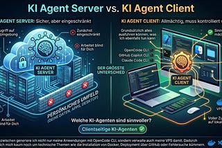 AI Agent Server vs. AI Agent Client