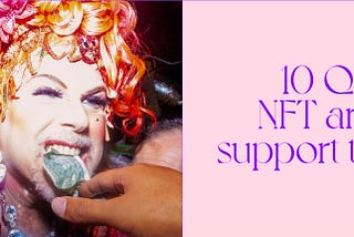 10 queer nft artists to support this pride