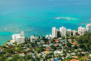 Photo of beautiful city in Hawaii