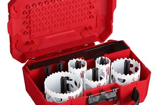 Milwaukee 9-Piece Hole Saw Kit - Efficient and Durable Drilling Solution | Image