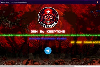 Kreptons: The Rising Hacktivist Group Amid Indo-Bangladesh Cyber Tensions