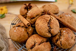 Coconut Sugar Chai Latte Cookies