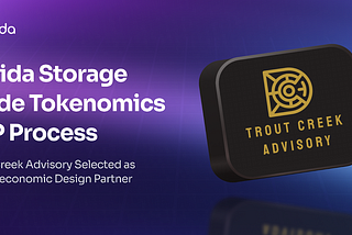Verida Storage Node Tokenomics: Trout Creek Advisory Selected as Cryptoeconomic Design Partner