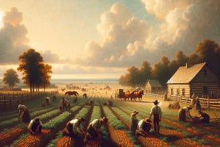 Carrot fields — Homestead Act vibes