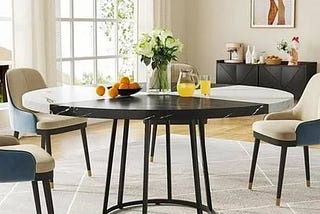 round-dining-table-for-4-people-47-inch-kitchen-table-large-dinner-table-with-circle-metal-base-blac-1