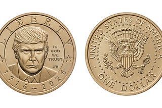 Fun with new Trump $1 gold coin