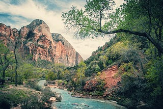 Zion National Park is Beautiful.