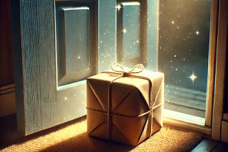 The Present on the Doorstep