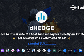 SocialFi｜dHEDGE, invest in the best fund managers directly on Twitter