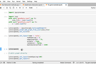 Jupyter ️❤️ Cytoscape