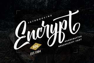 Encrypt Font