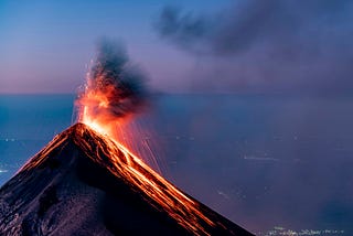 The Storyteller and the Volcano