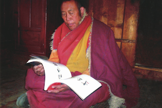 H.H. Dorje Chang Buddha III received congratulation from Wangzhi Tudeng Jigmei Rinpoche