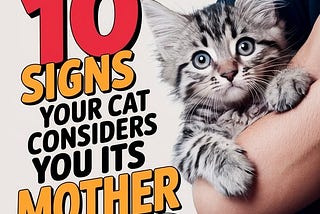 10 Signs Your Cat Considers You Its Mother | Pets Guidelines!