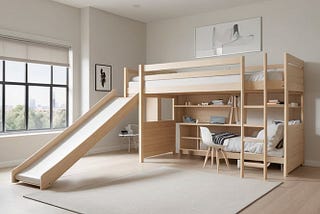 Loft-Bed-With-Slide-1