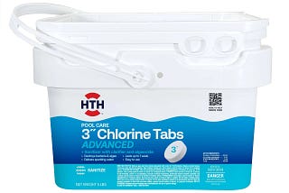 HTH 3-inch Chlorine Tablets for Clear, Clean Swimming Pools | Image