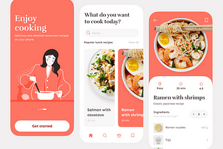 Food Recipe Flutter Application