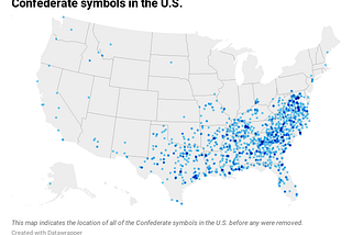 Removing Confederate Monuments in the United States