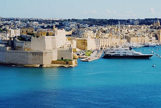 View of the Three Cities and the Grand Harbour