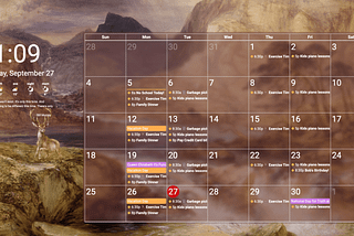 Set Up a Digital Wall Calendar for Your Senior Parents