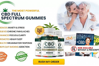 Ultra CBD Gummies Reviews — Easy Way To Use, For Reduce All Body Pain!