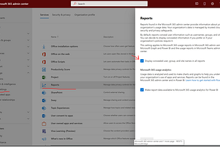 How to make user data anonymous in the Microsoft 365 usage reports