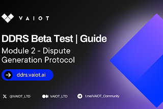 Beta Test DDRS — Module 2 Guide (Dispute Generation Protocol)
