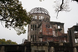 A photo of the atomic dome in Hiroshima