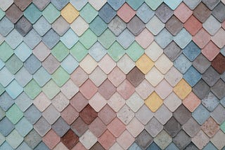 Colorful tile pattern