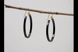 Black-Hoop-Earrings-1